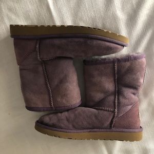 Short Purple Ugg Boots